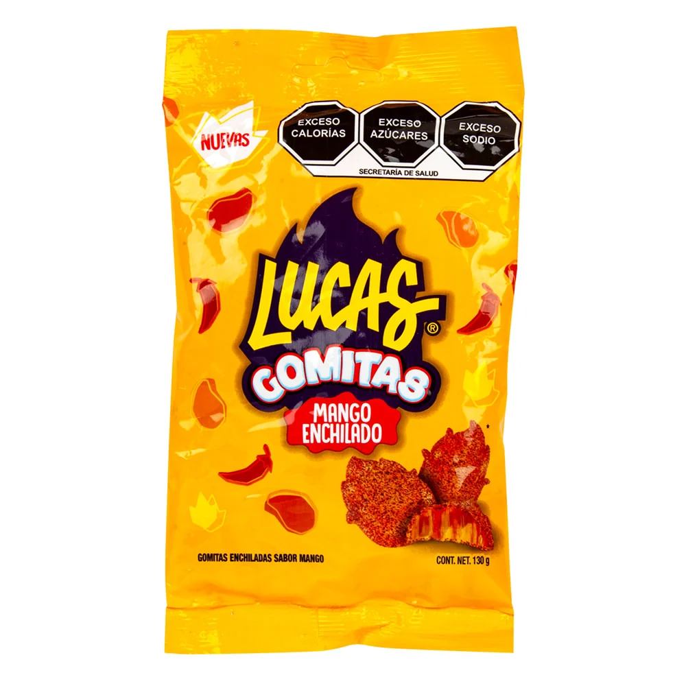 Lucas Mango Enchilado Gomitas Peg Bags - 12ct