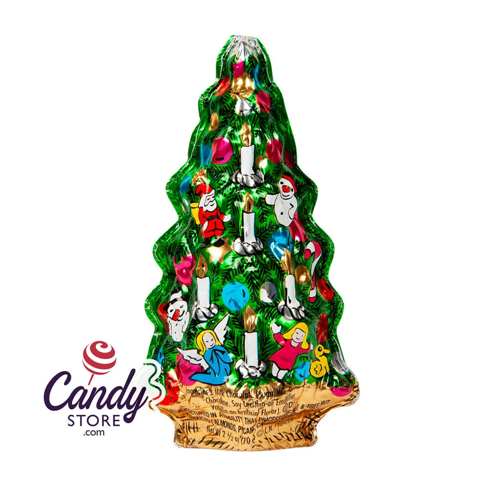 Madelaine Milk Chocolate Semi Solid Christmas Tree 2.5oz - 12ct