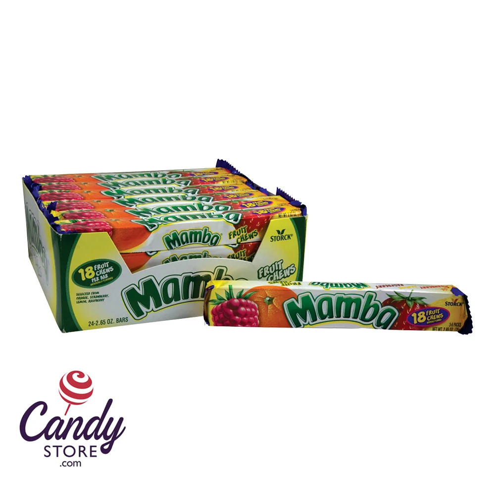 Mamba Soft Fruit Chews - 24ct