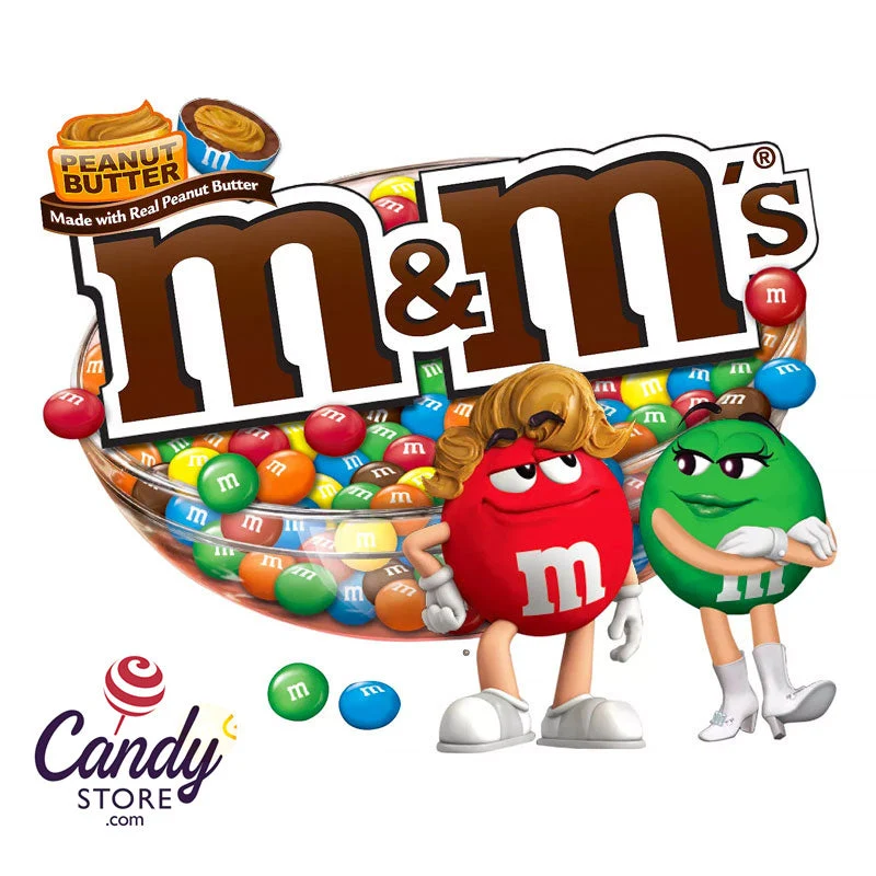 Peanut Butter M&M's Party Size - 6ct Pouches - Image 5