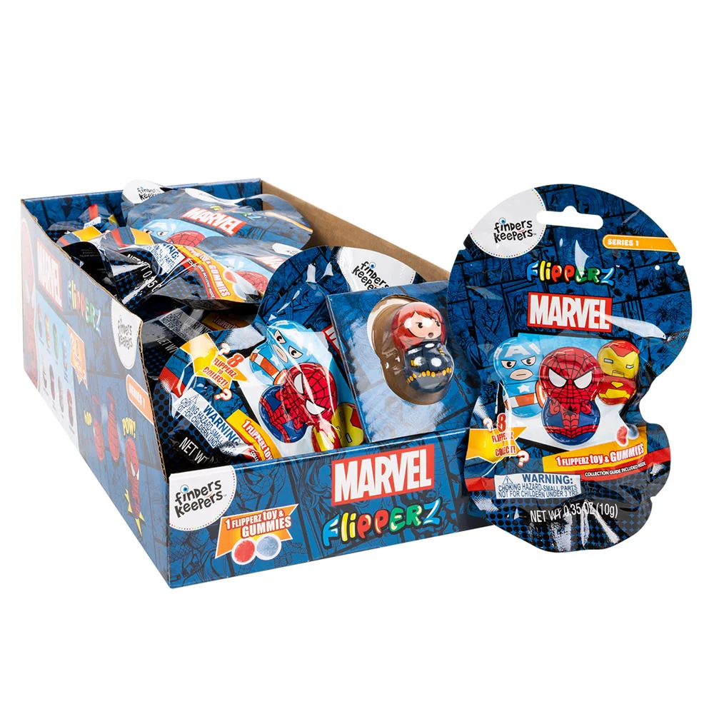 Marvel Finders Keepers Flipperz - 24ct