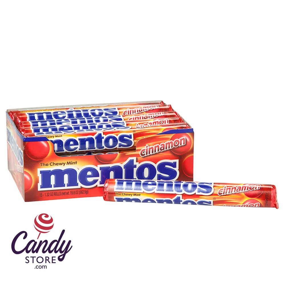 Mentos Cinnamon 1.32oz Roll - 15ct