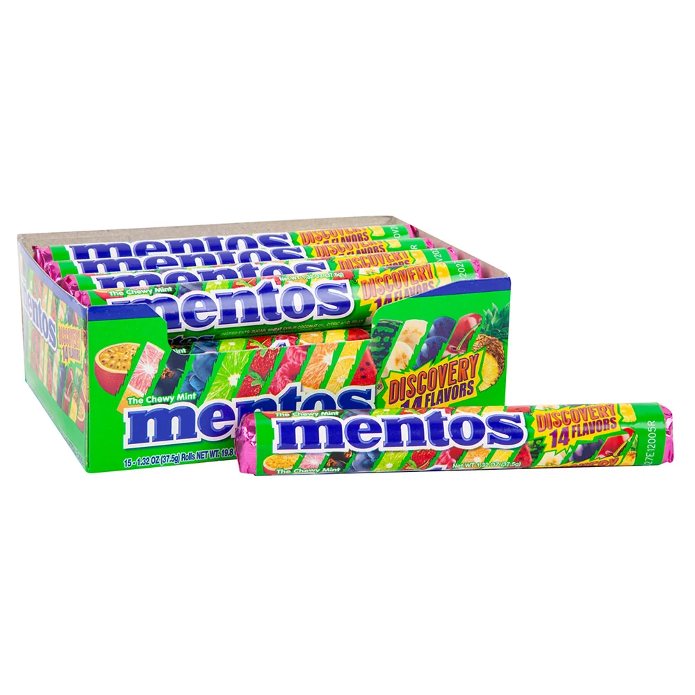 Mentos Discovery 14-Flavors Rolls - 15ct