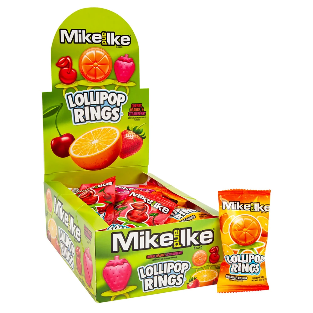 Mike & Ike Lollipop Rings - 24ct