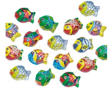Milk Chocolate Exotic Fish - 5lb