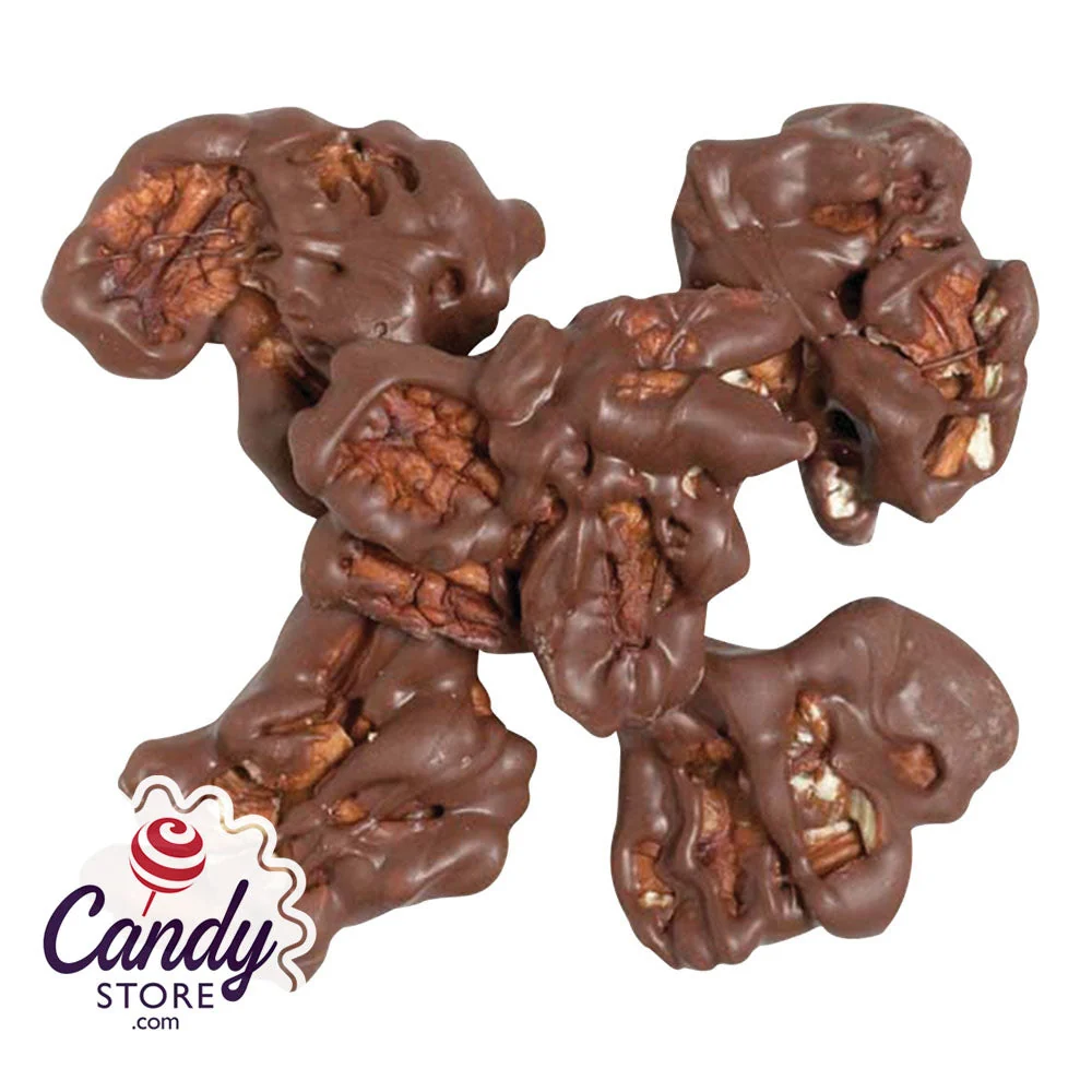 Milk Chocolate Pecan Delites - 5lb