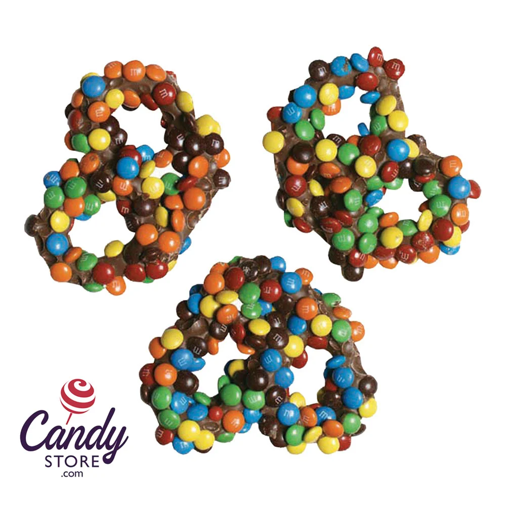 Milk Chocolate Pretzels w M&M's Asher's - 6lb