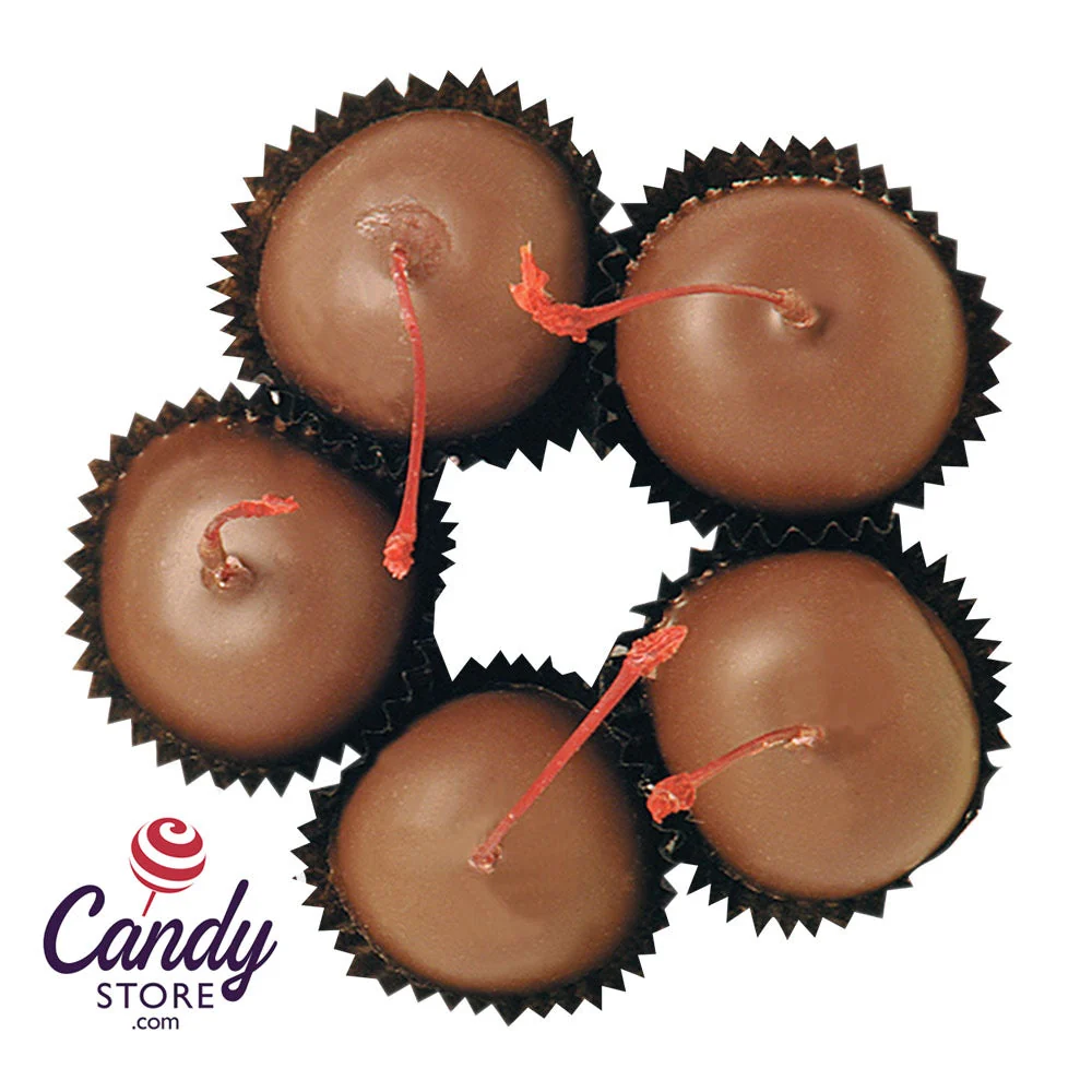 Milk Chocolate Stem Cherries - 3lb