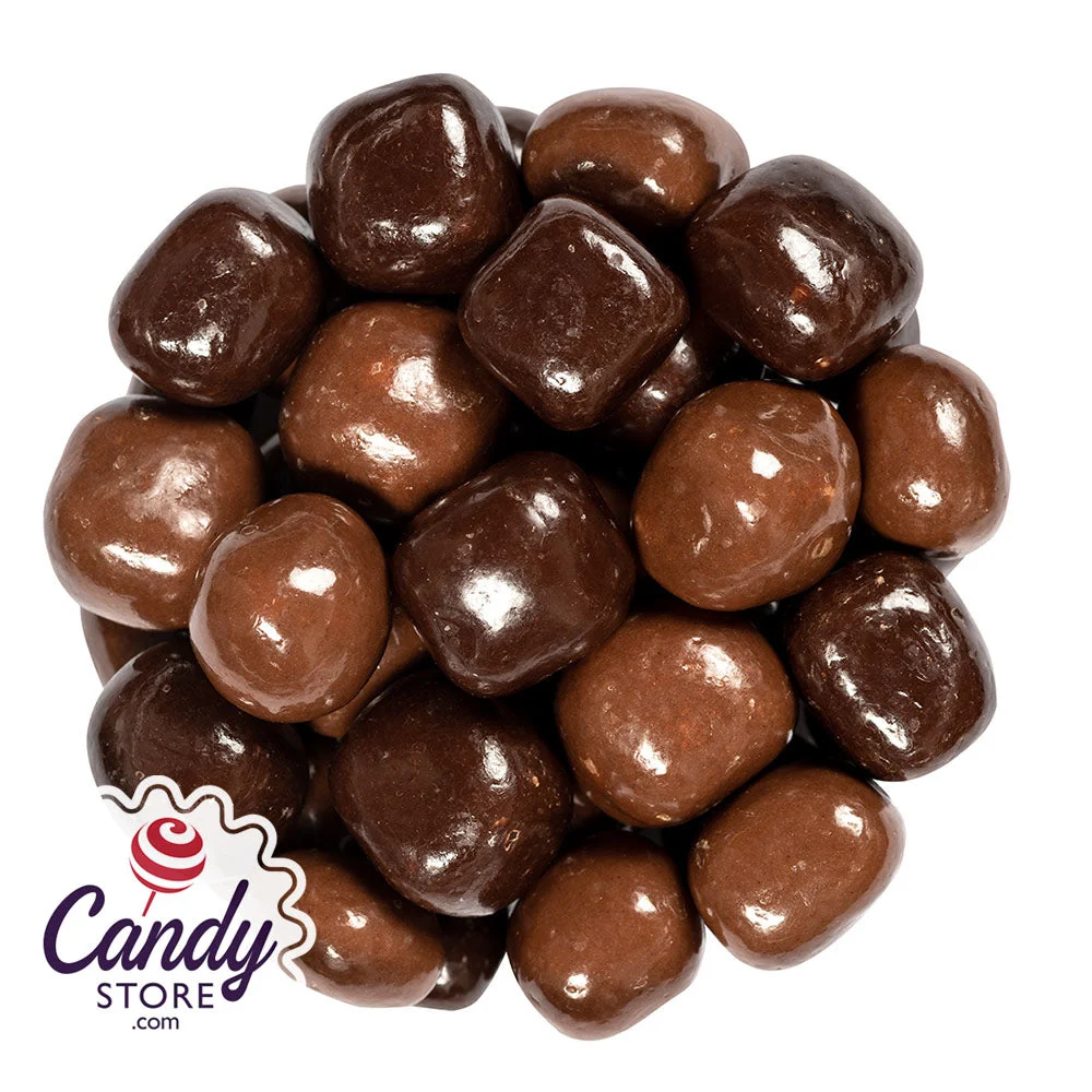 Milk & Dark Chocolate Sea Salt Caramels by Koppers - 5lb Bulk