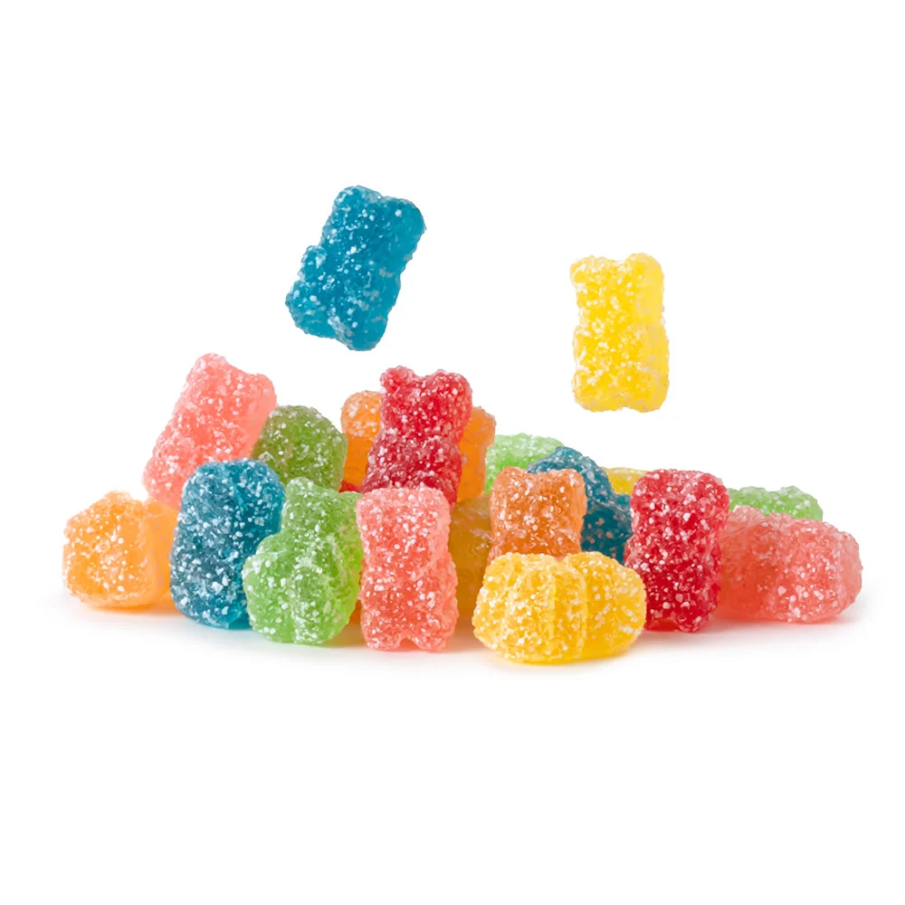 Mini Sour Gummy Bears - 5lb Bulk