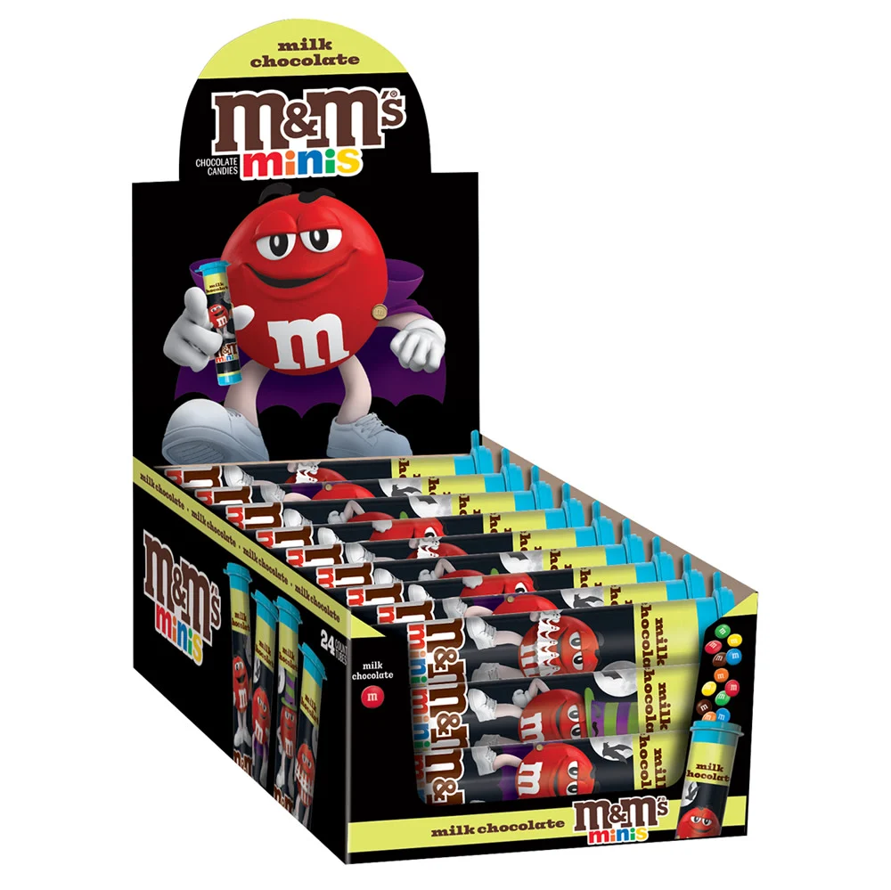 M&M's Halloween Mini Milk Chocolate - 24ct
