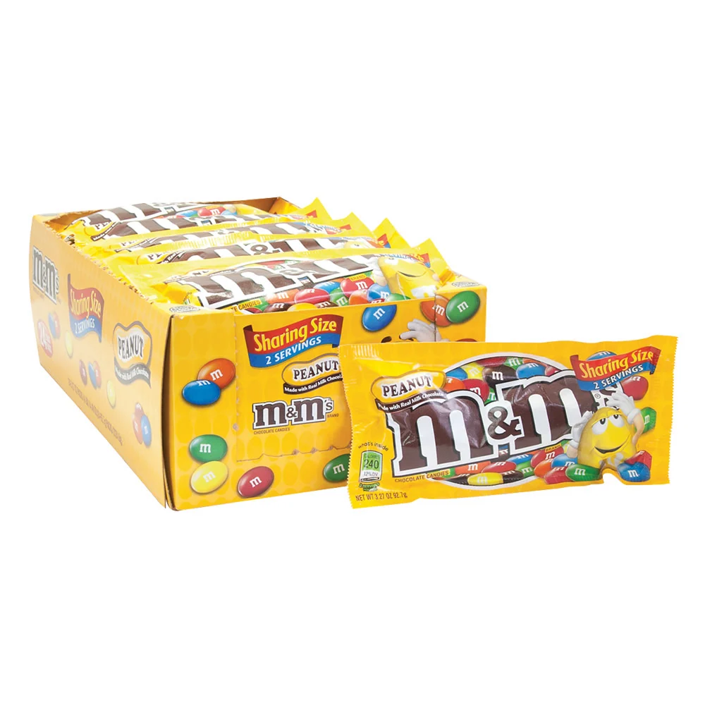 M&M's Share Size Milk Chocolate & Peanut - 24ct - Image 4