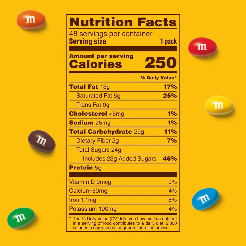 M&M's Peanut - 48ct - Image 4