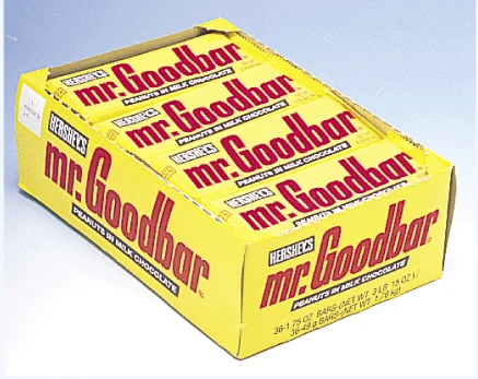 Mr. Goodbar Candy Bars - 36ct
