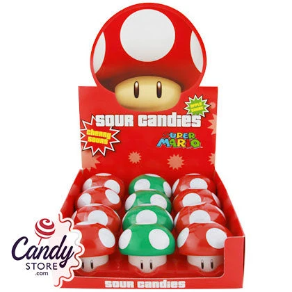 Nintendo Mushroom Candy Sours - 12ct