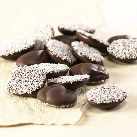 Nonpareils Dark Chocolate - 8lb Bulk