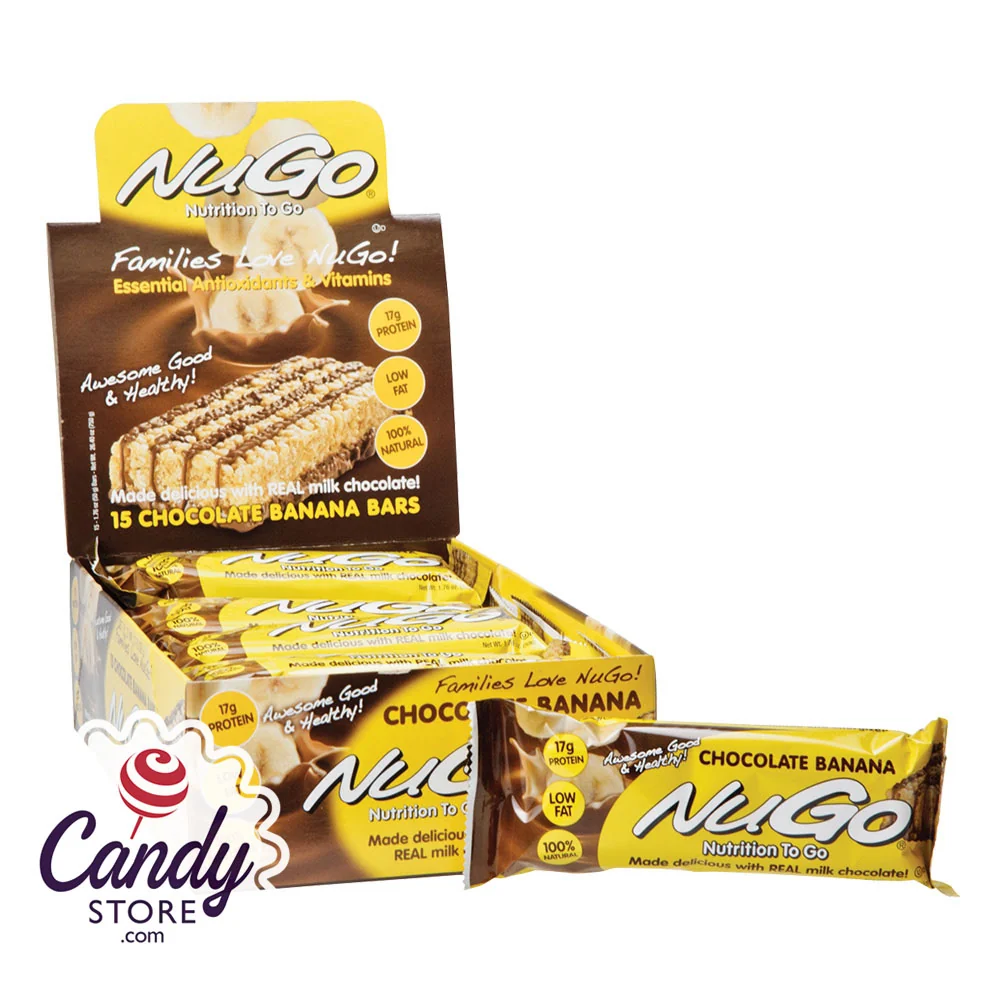 Nugo Banana Chocolate Protein Bar 1.76oz - 15ct