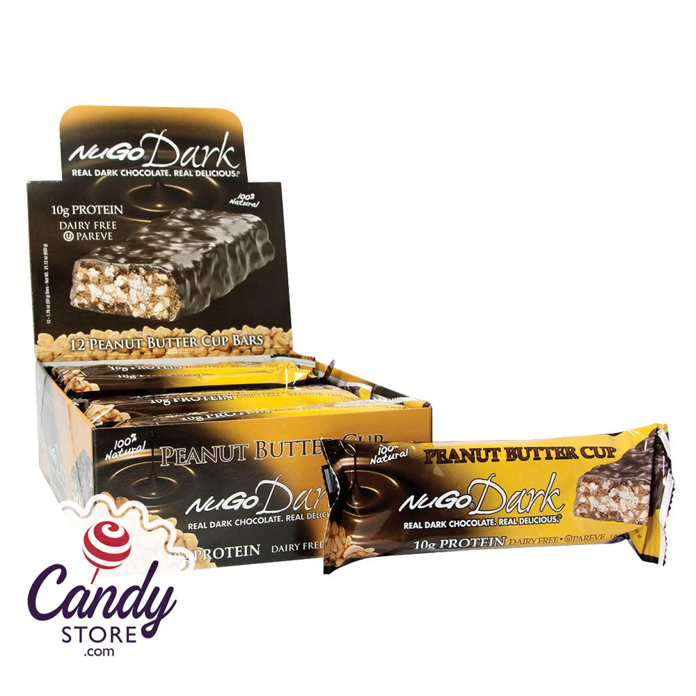 Nugo Dark Chocolate Peanut Butter Cup Protein Bar 1.76oz - 12ct