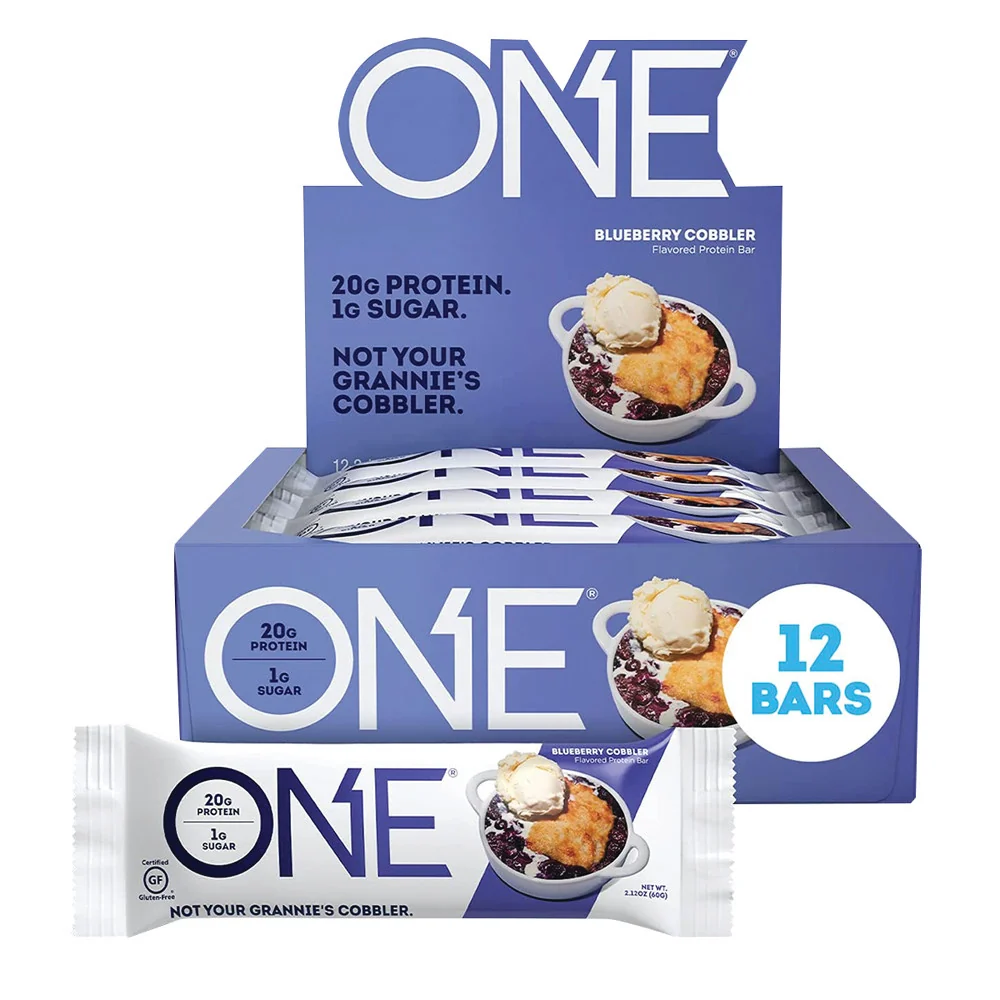 One Blueberry Cobbler Bars - 12ct