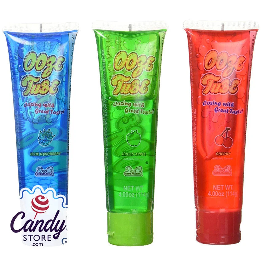 Ooze Tubes Sour Gel Candy - 12ct - Image 3