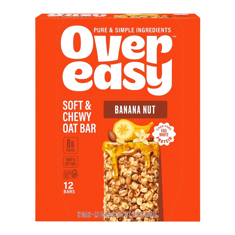 Over Easy Banana Nut Bars - 12ct