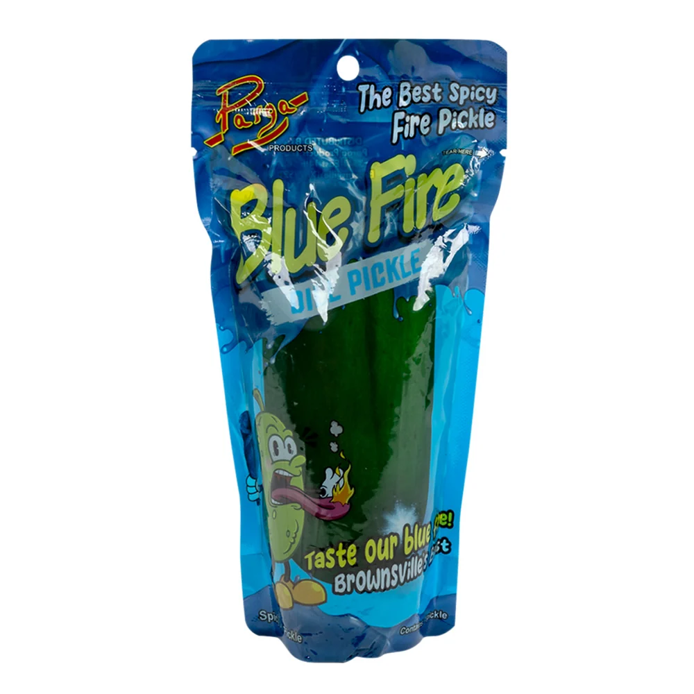 Parga Blue Fire Dill Pickle Pouches - 16ct