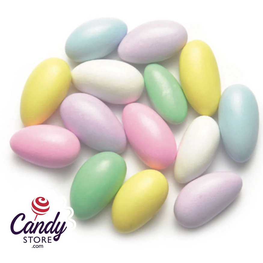 Pastel Jordan Almonds - 7lb Bulk