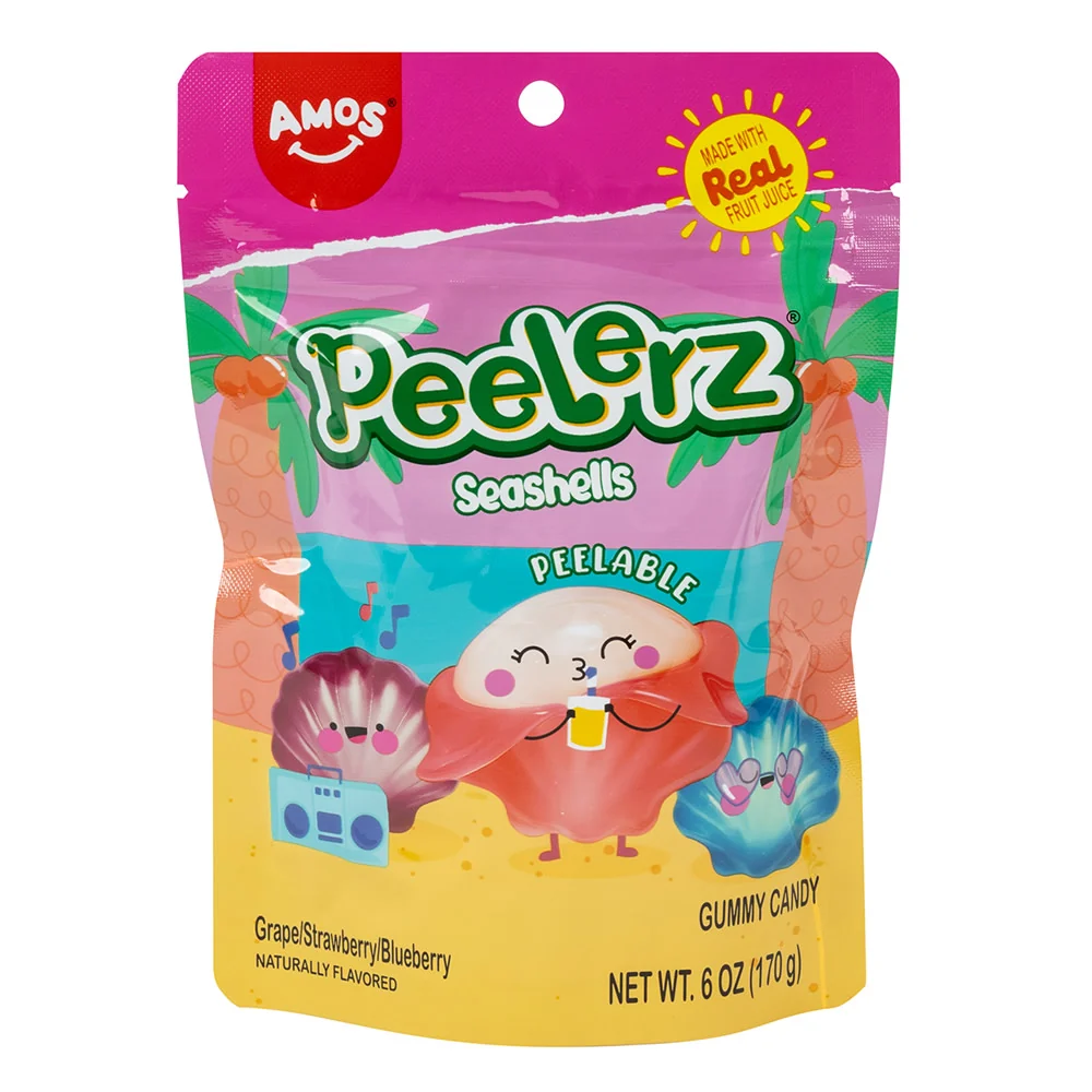 Peelerz Gummy Seashells - 12ct