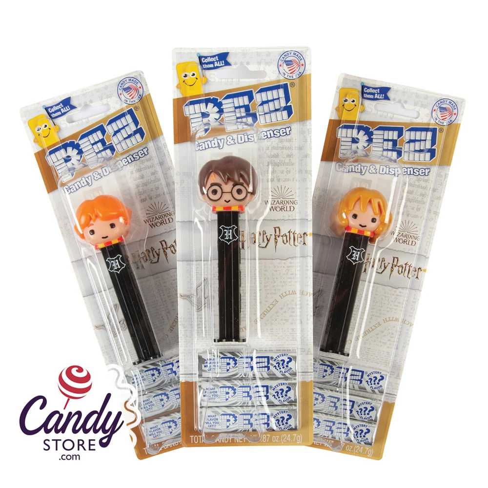 Pez Blister Packs Harry Potter - 12ct