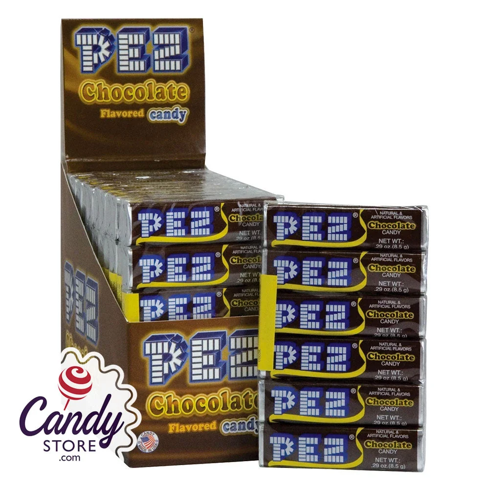 PEZ Refills: Assorted, Chocolate, Cola, Sour - 12ct - Image 3