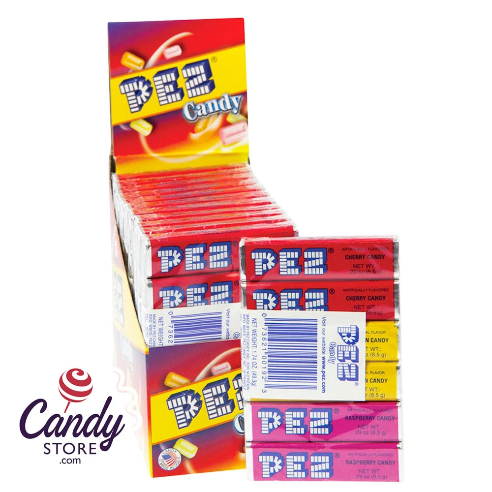 PEZ Refills: Assorted, Chocolate, Cola, Sour - 12ct - Image 5