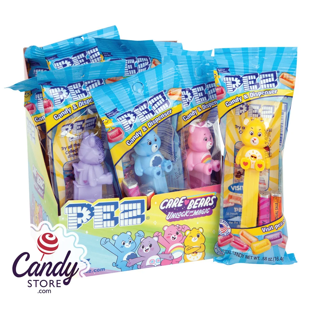 Pez Care Bears Assortment - 12ct