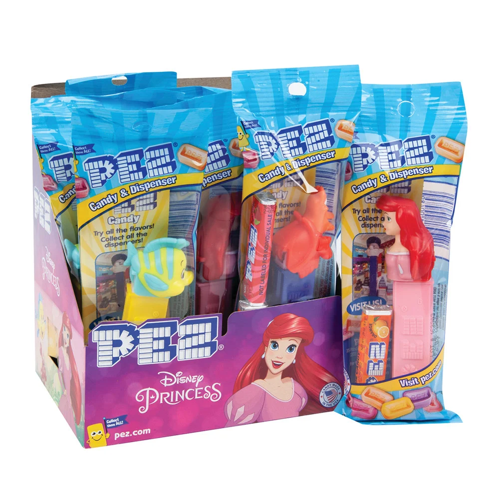 Pez Disney Princess Little Mermaid Assortment - 12ct