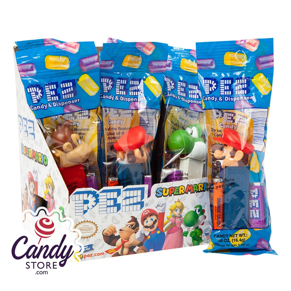 Pez Nintendo Assortment - 12ct