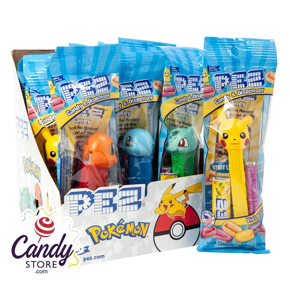 Pez Pokemon Assortment - 12ct