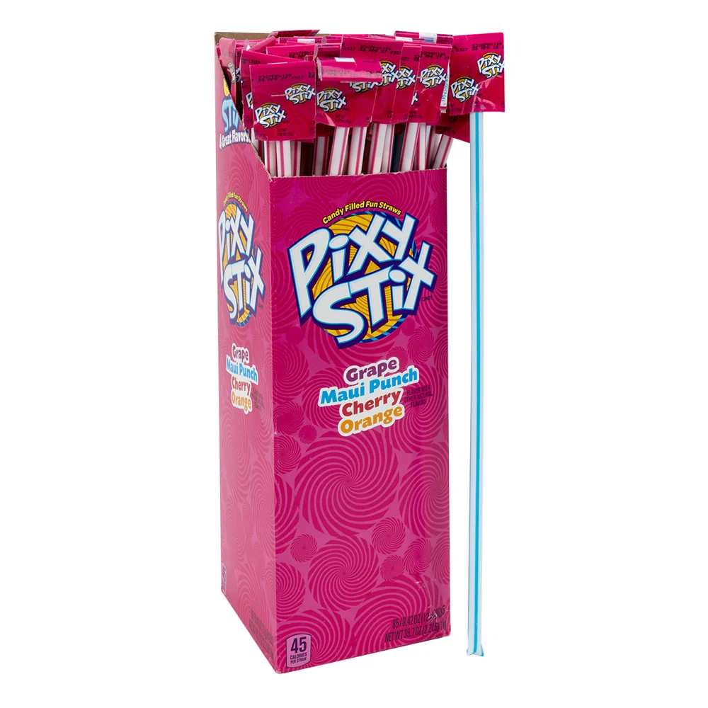 Pixy Stix Assorted Changemaker - 85ct