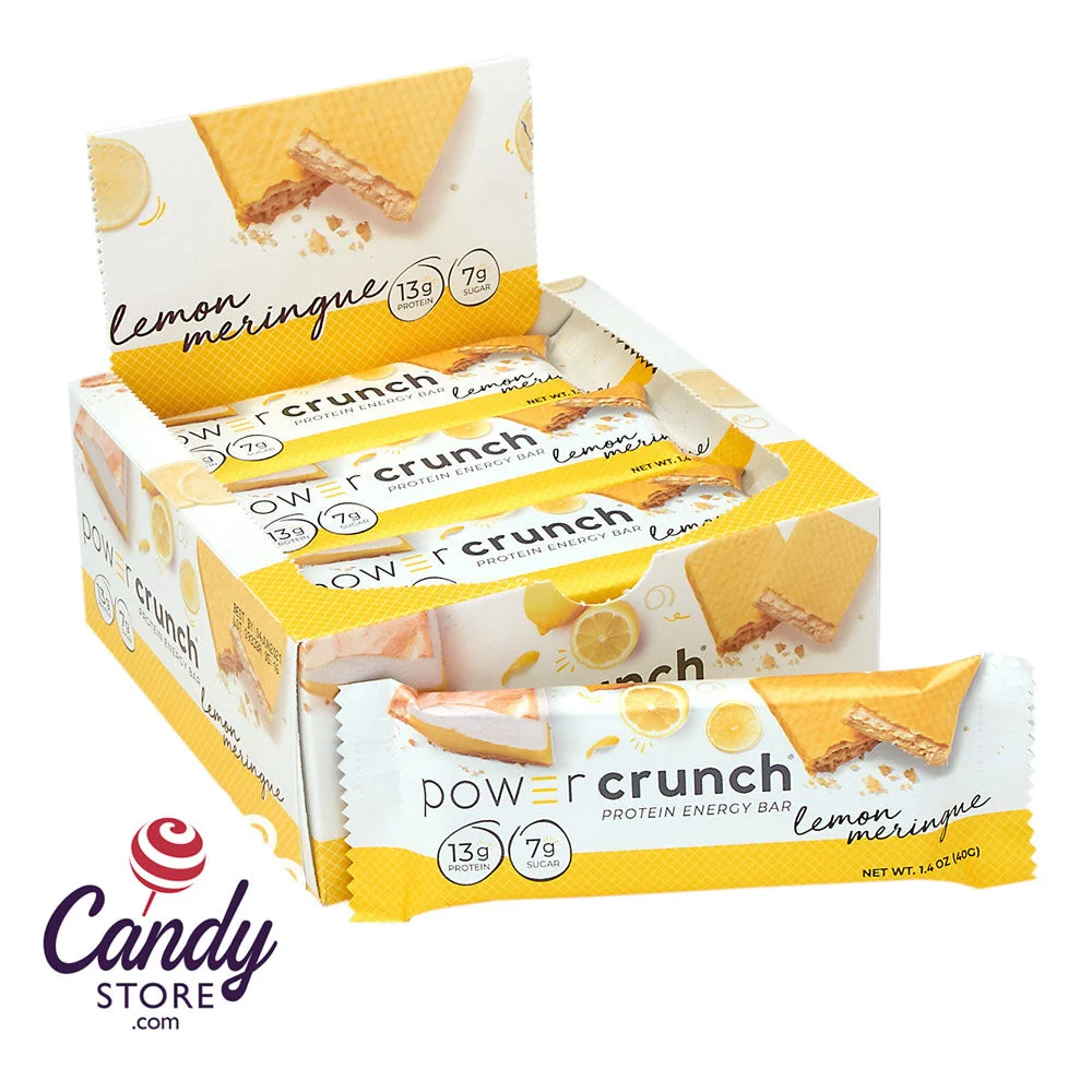 Power Crunch Lemon Merringue 1.4oz - 12ct