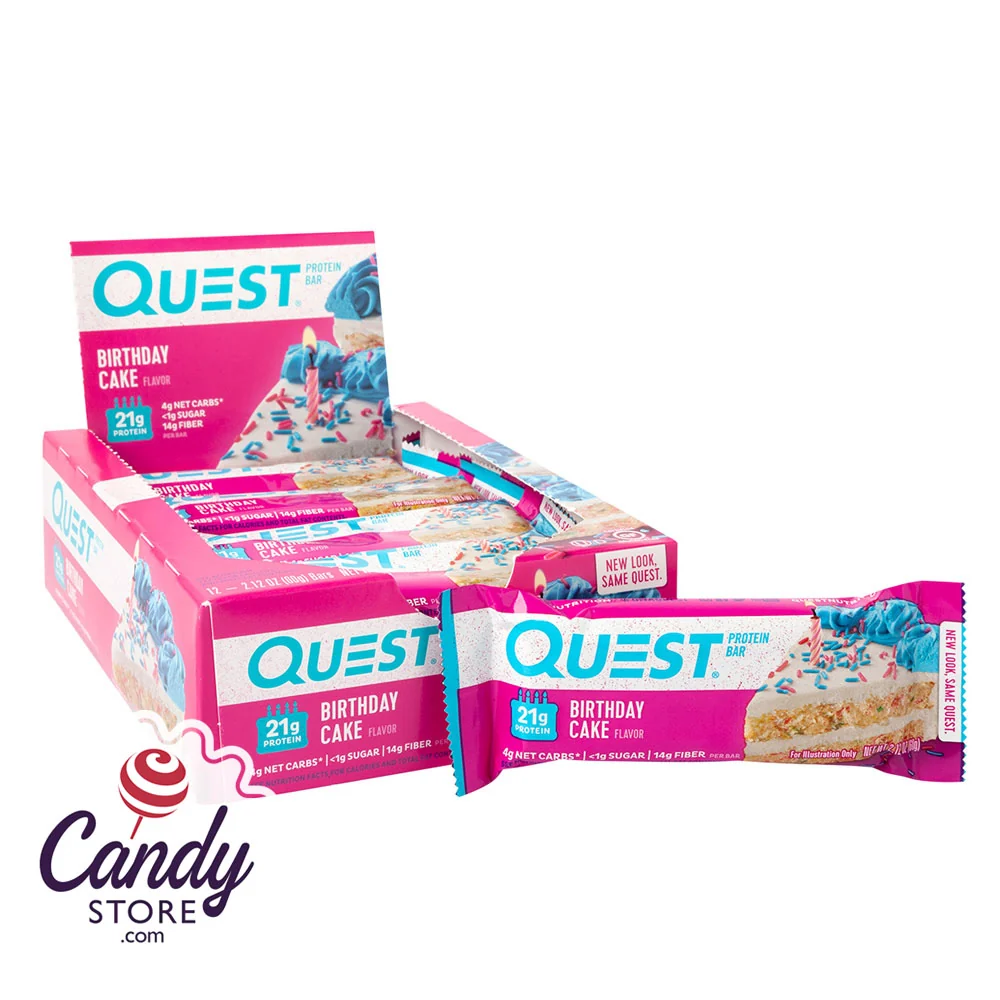 Quest Bar Birthday Cake 2.12oz - 12ct