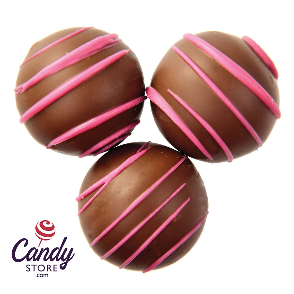 Raspberry Birnn Dessert Truffles Milk Chocolate - 24ct