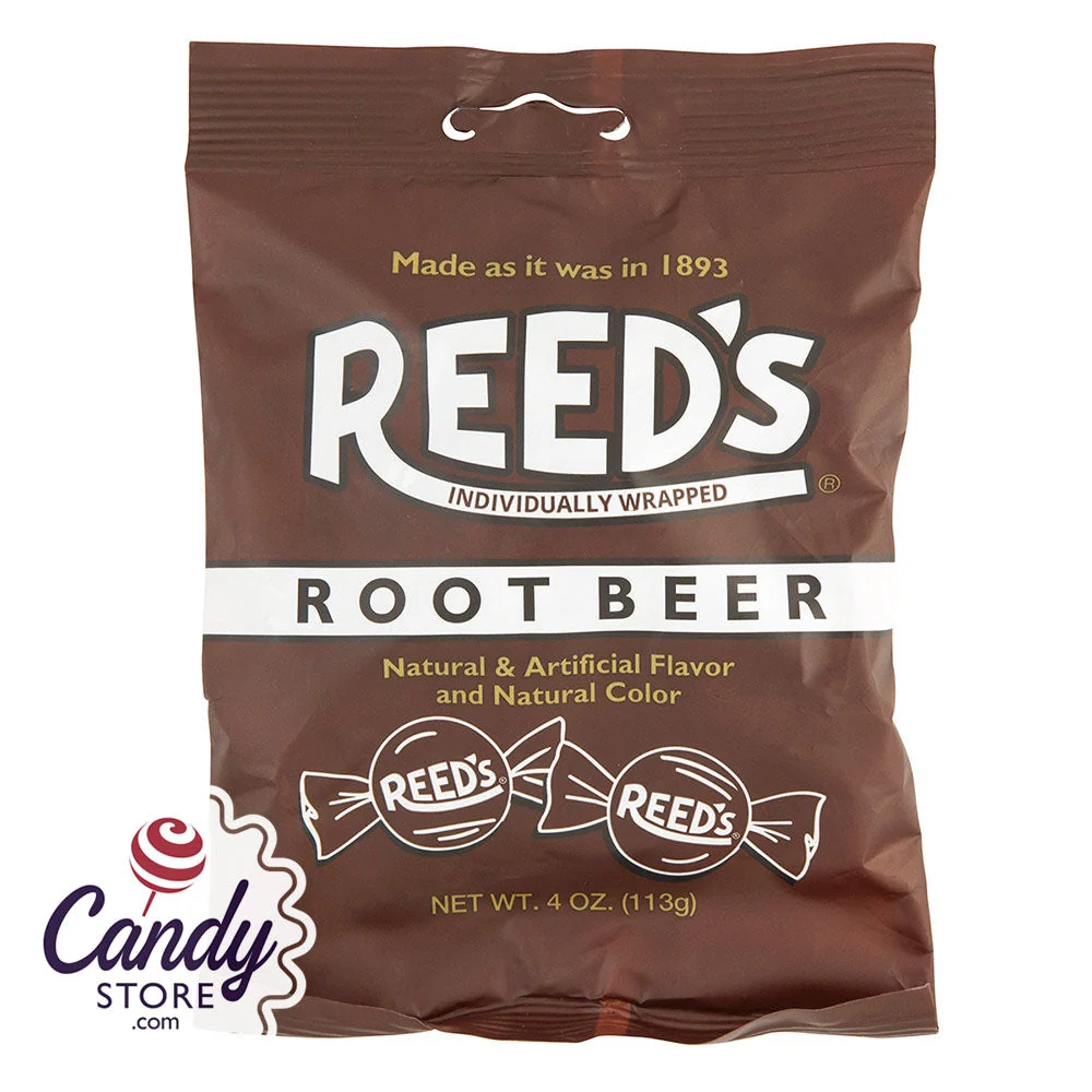 Reed's Root Beer 4oz Peg Bag - 12ct
