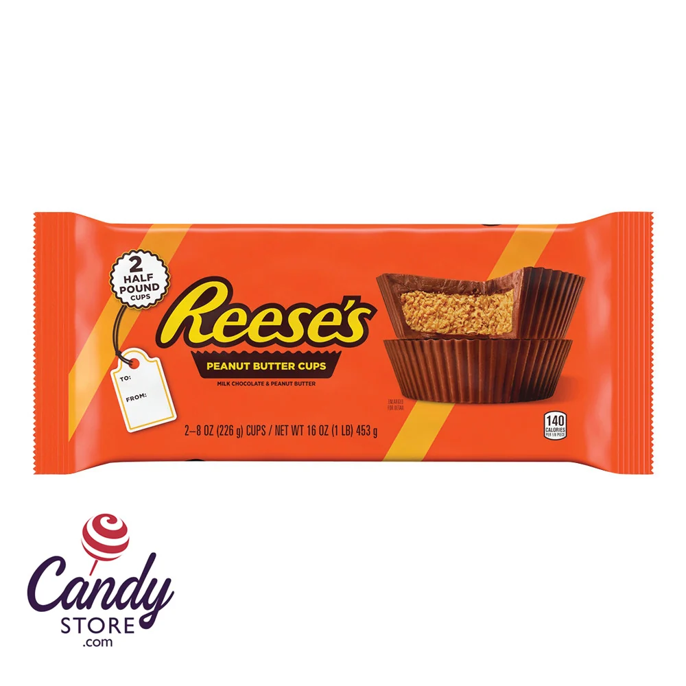 Reese's Peanut Butter 1-Pound Cups - 6ct
