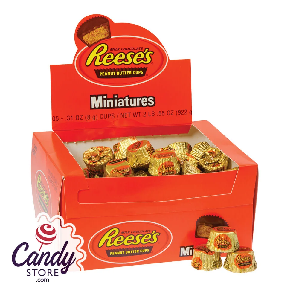 Mini Reese's Peanut Butter Cups - 105ct