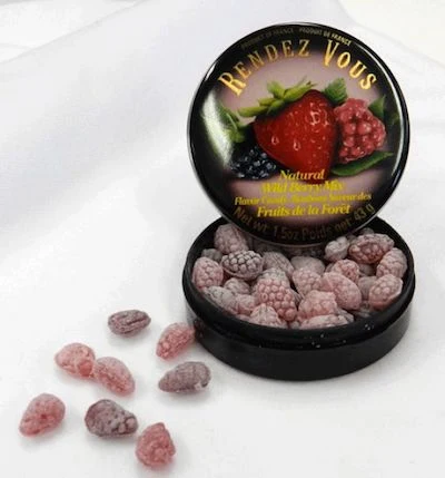 RendezVous Wild Berry Hard Candy Tin - 12ct