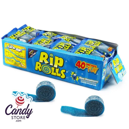 Rip Rolls Blue Raspberry - 24ct