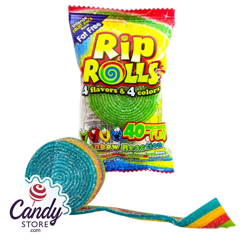 Rip Rolls Rainbow Reaction Candy - 24ct - Image 4