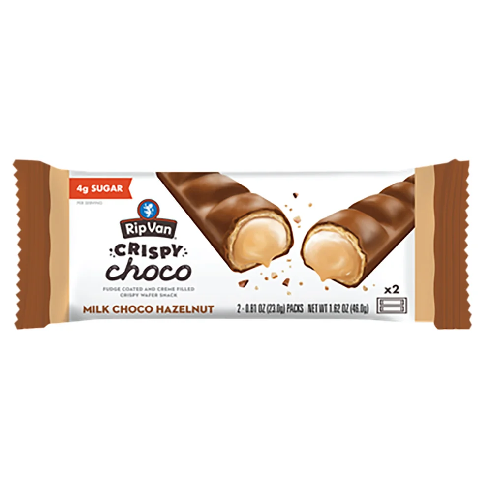 Rip Vanilla Crispy Milk Chocolate Hazelnut - 12ct
