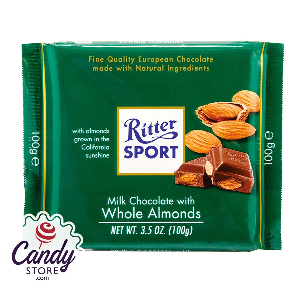 Ritter Sport Milk Chocolate Almond - 11ct - Image 5