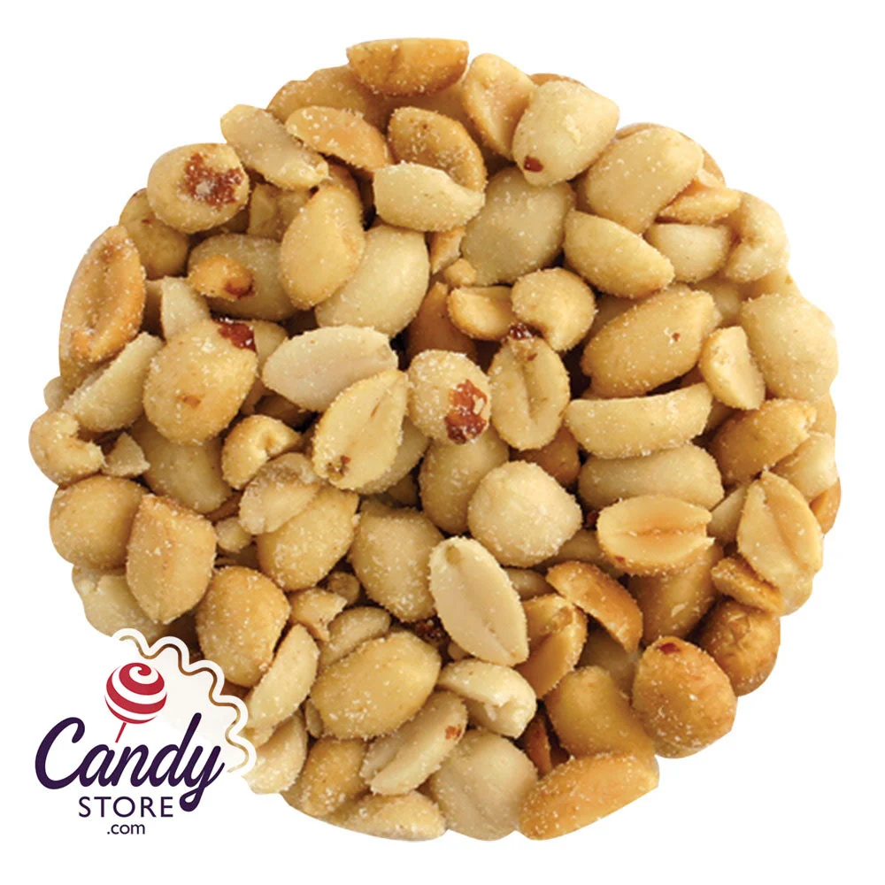 Roasted Salted Blanched Peanuts - 10lb