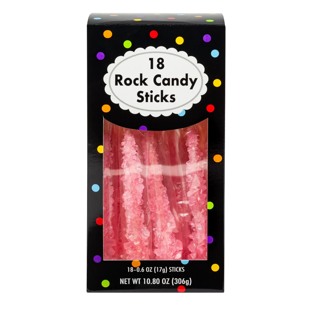 Rock Candy Pink Wrapped 18ct 10.8oz Boxes - 4ct