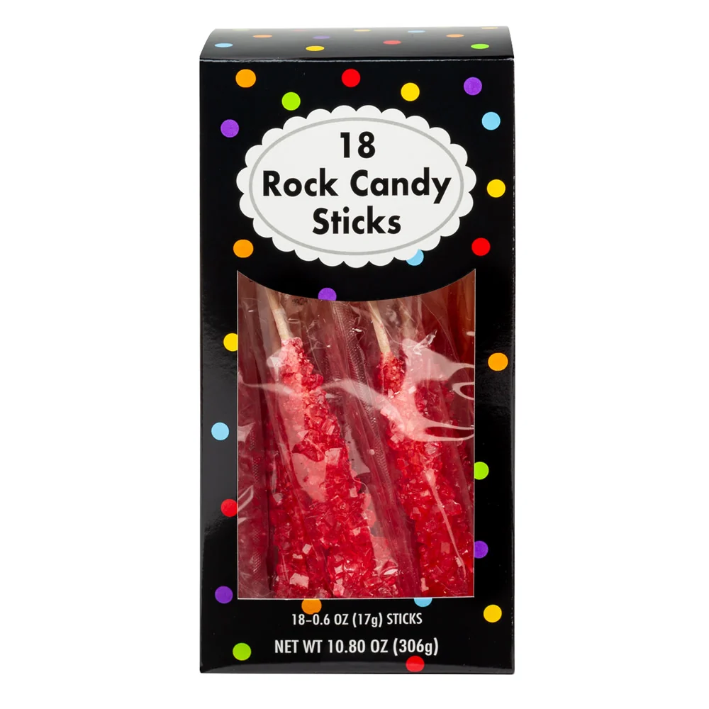 Rock Candy Red Wrapped 18ct 10.8oz Boxes - 4ct